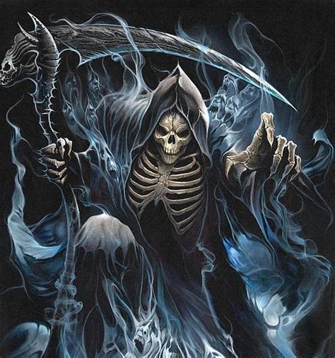 Grim Reaper Skull Pictures