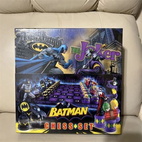 The Batman Chess Set The Dark Knight vs The Joker Sealed | #4595776532