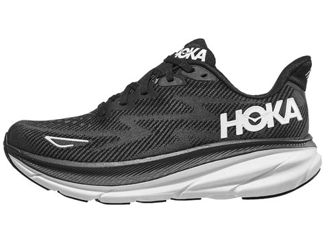 Hoka Clifton 9 Womens Shoes Blackwhite Running Warehouse