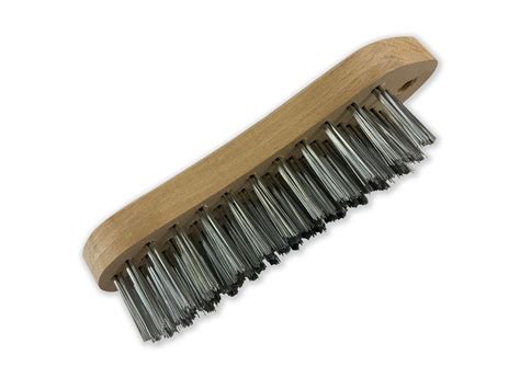 Brosse M Tallique Main Type Violon Fil Laiton Ou Inox Rond Lisse