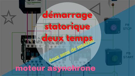 Démarrage par élimination de résistance statorique 2 temps d un moteur