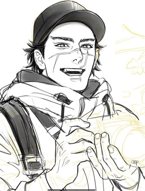 Pin By Vioginzelric On Golden Kamuy In Character Sketches