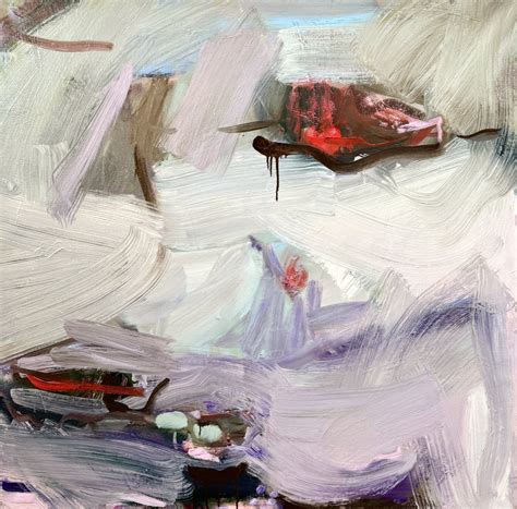 Getting Up Or Not By Petra Schott 2024 Painting Oil On Canvas