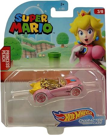 Amazon Hot Wheels Super Mario Character Cars Princess Peach