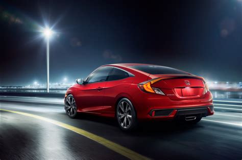 2019 Honda Civic Sedan Coupe Feature Refreshed Styling New Sport Trim