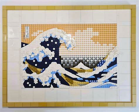 Brickfinder LEGO Art The Great Wave Off Kanagawa 3120804