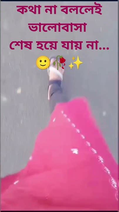 কথা না বললেই ভালোবাসা শেষ হয়ে যায় না 🥺🥀trendingshortssadstatus