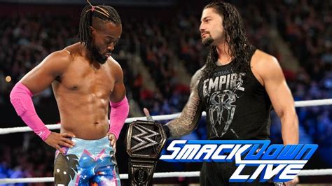 Roman Reigns Drafted To Smackdown Live Winning WWE Championship WWE