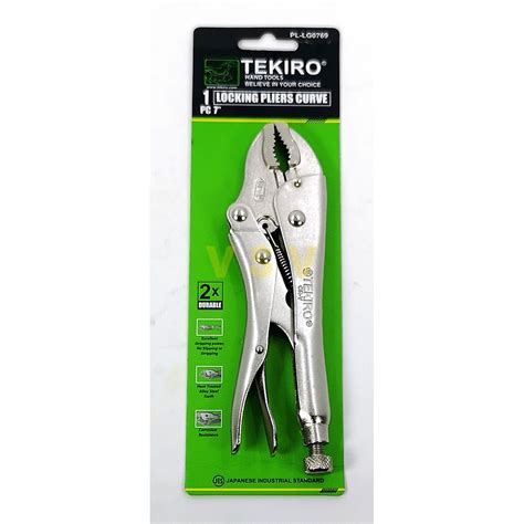 Jual TEKIRO TANG BUAYA 7 INCH Vice Grip Tang Stel Tang Jepit