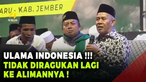 BANGGA INILAH SANAD KEILMUAN ULAMA NUSANTARA KH MARZUQI