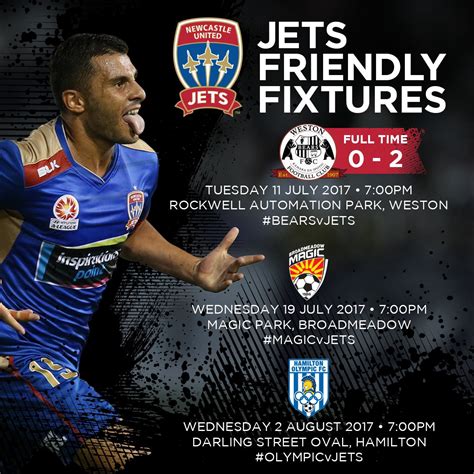 NEWCASTLE JETS FC ️ on Twitter: "Thanks to @WestonBearsFC for hosting ...