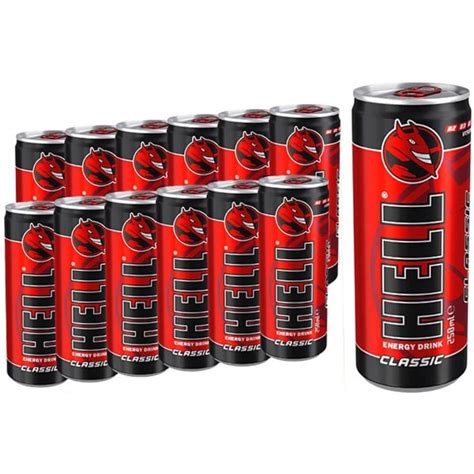 Bax Energizante Hell Energy Drink Classic Ml Energizant Hell