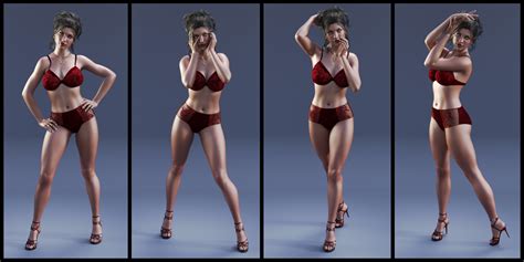 Sophisticated Poses For Genesis 3 Female S Daz 3D