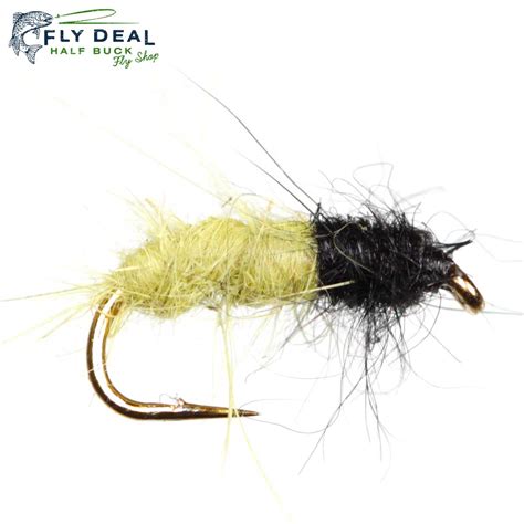 Olive Caddis Nymph Fly Deal Flies