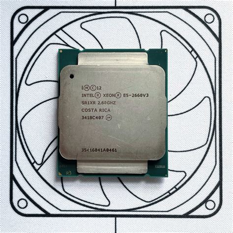 Intel Xeon E5 2660 V3 2 60GHz 10 Core 25MB LGA2011 3 Server Processor