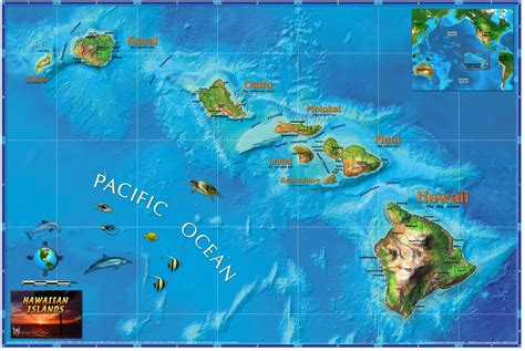 World Maps Library Complete Resources Hawaiian Maps Islands