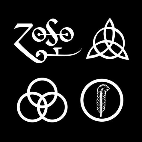 Led Zeppelin | Led zeppelin symbols, Led zeppelin poster, Led zeppelin art