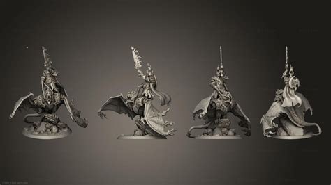 Figurines Heroes Monsters And Demons Dreadbat Riders Tyranno 2 STKM