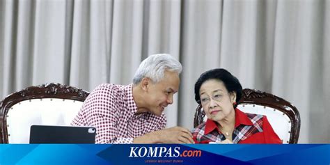 Megawati Duduk Bersebelahan Dengan Ganjar Pranowo Pada Rapat Tpn Hari Ini