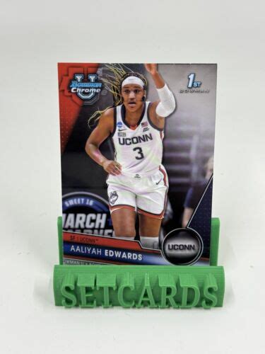 Bowman University Chrome Aaliyah Edwards St Uconn Huskies