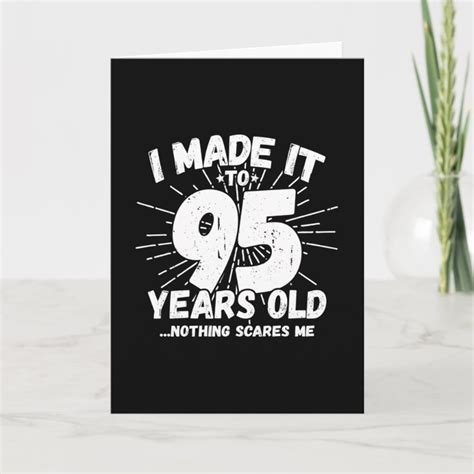 Carte 95 Year Old Birthday Funny 95th Birthday Meme Zazzle Fr