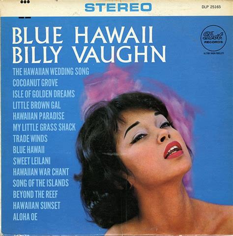 Blue Hawaii Álbum de Billy Vaughn LETRAS