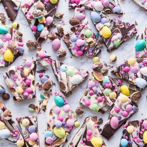 Easter Candy Chocolate Bark The Sweetest Occasion