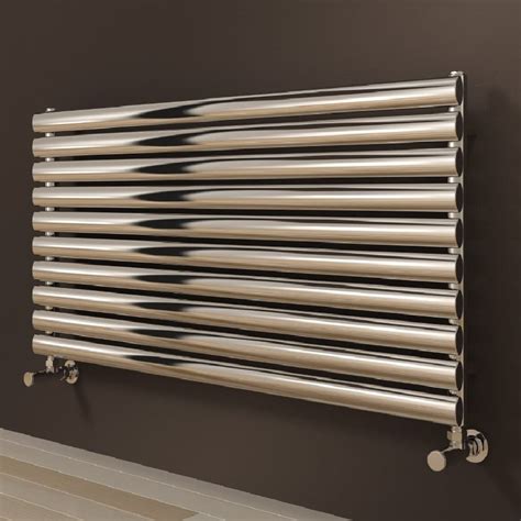 Reina Artena Horizontal Stainless Steel Modern Radiator Bathroom Planet