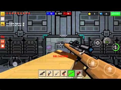 Playing Pixel Gun Multiplayer Youtube