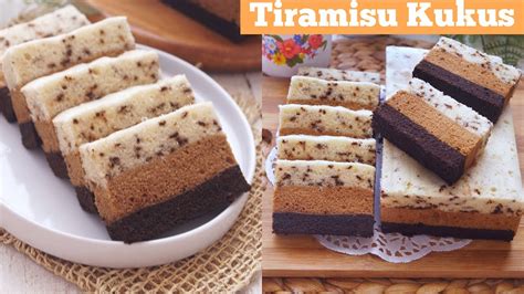 RESEP MUDAH MEMBUAT TIRAMISU KUKUS LEMBUT YouTube