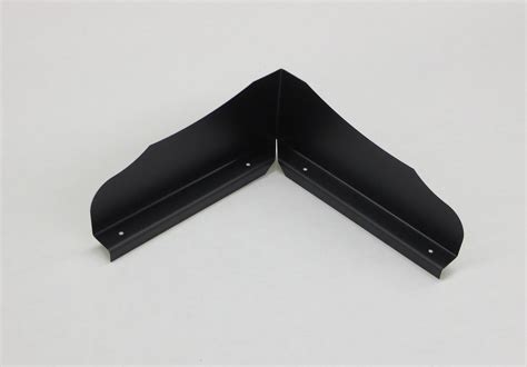 Bent (Inside Corner) Ornamental Gutter Valley Splash Guards - 12 ct ...