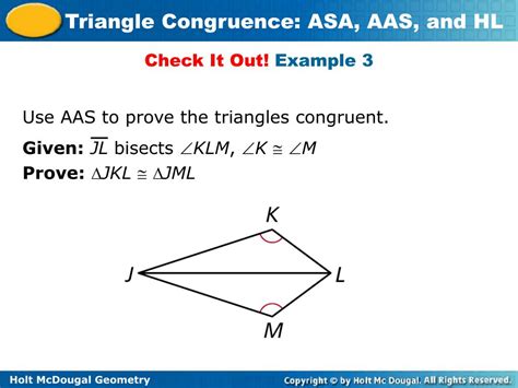 Ppt Triangle Congruence Asa Aas And Hl Powerpoint Presentation Free Download Id 3282550