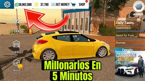 Millonario En 5 Minuto En Car Parkings Multiplayer YouTube