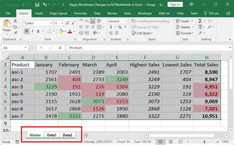 Excel Copy Worksheets