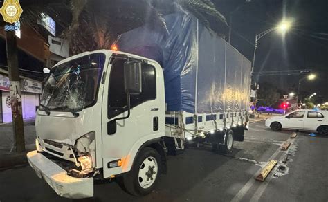 Camionero Arrolla Y Manda A Motociclista Al Pante N En La Colonia Roma