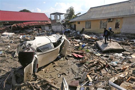 En Fotos Impactantes Im Genes Del Terremoto Y Tsunami Que Golpe