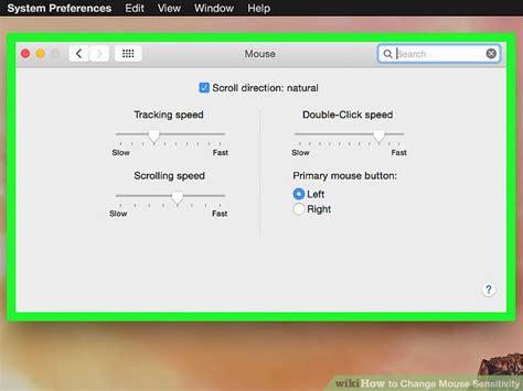 3 Ways To Change Mouse Sensitivity Wikihow