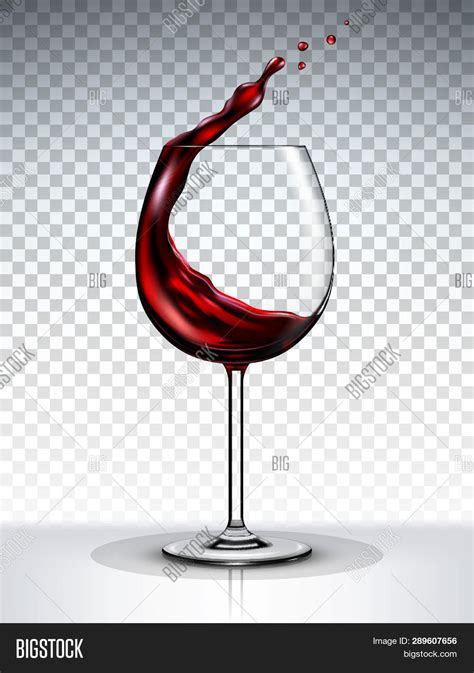 Glass Splash Red Wine Vector And Photo Free Trial Bigstock