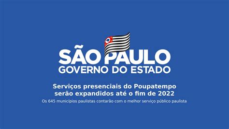 Poupatempo Agendamento Para Atendimento Presencial Individual E