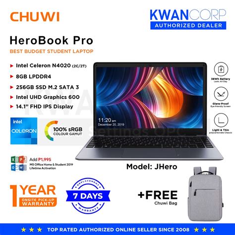 Chuwi Herobook Pro Intel Celeron N Gb Gb Ssd Fhd Ips