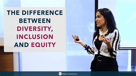 The Difference Between Diversity Inclusion And Equity Youtube