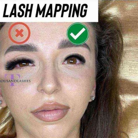 A Comprehensive Guide To Lash Mapping Lashes Wispy Lashes Eyelash