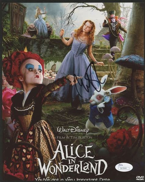 Tim Burton Alice In Wonderland Poster