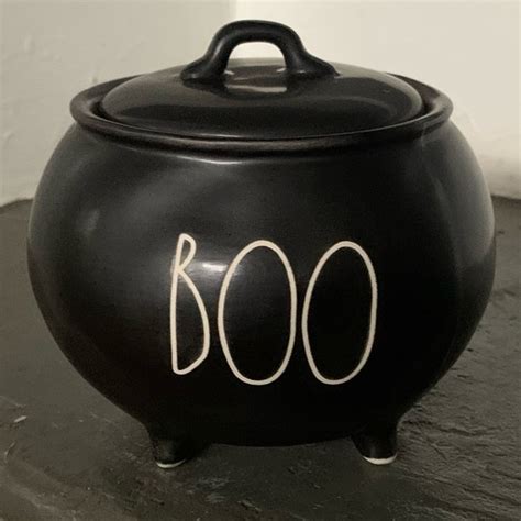 Rae Dunn Accents Rae Dunn Boo Cauldron Canister Poshmark