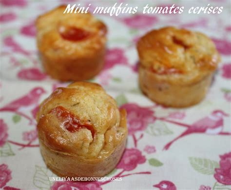 Mini Muffins Aux Tomates Cerises UneLiyaasDeBonnesChoses