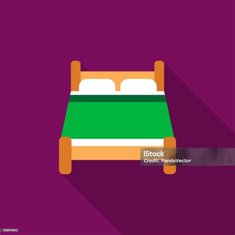 Bed Icon Of Vector Illustration For Web And Mobile Stock Illustration Download Image Now Bed