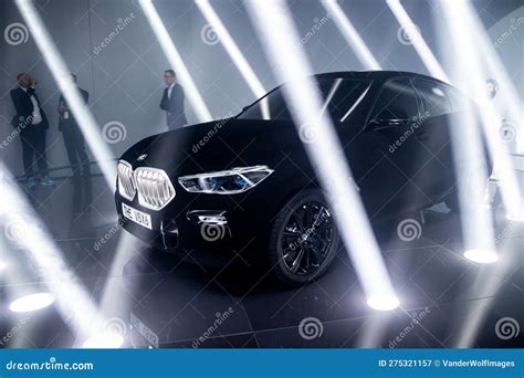 BMW X6 Vantablack car editorial photography. Image of black - 275321157