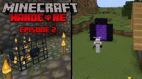 Je visite le Nether et j aménage un double spawner Minecraft HARDCORE