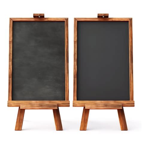 Helpful Chalkboard Signs Isolated On White Background Premium Ai