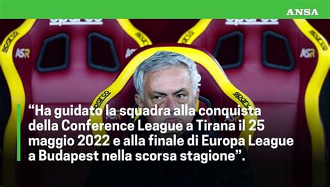 Mourinho Non E Piu L Allenatore Della Roma Video Dailymotion